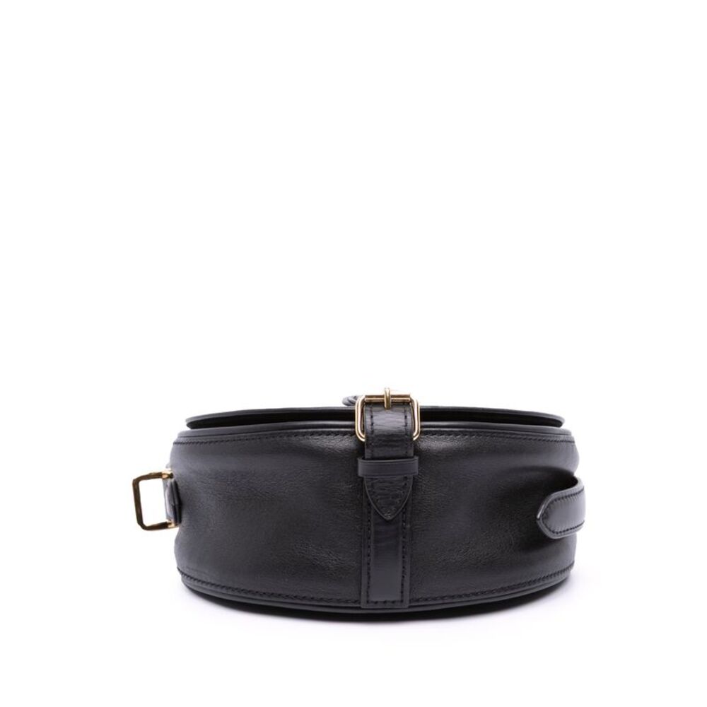 Pre Loved louis vuitton Saddle Bag Shoulder Women Black Crossbody Bags - Picture 3 of 8